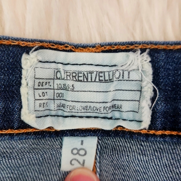 Current/Elliott The Ankle Skninny Stagecoach Jean's - Picture 4 of 5